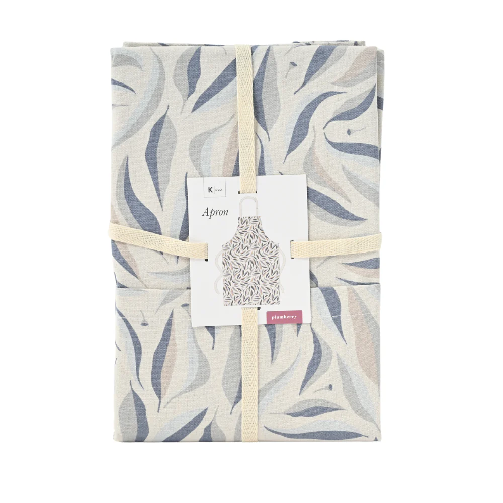 Plumberry Series Apron - EUCALYPTUS