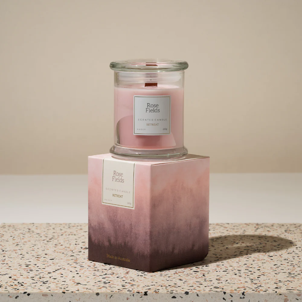 Retreat Series Candle - ROSE FIELDS