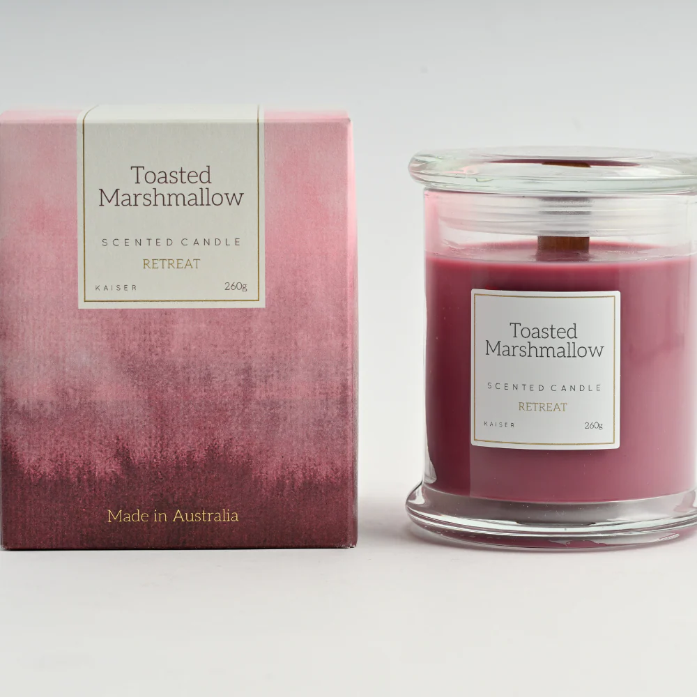 Retreat Series Candle - TOASTED MARSHMALLOW - Image 2
