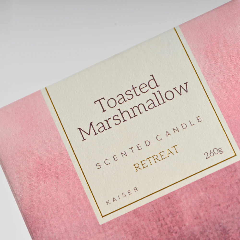 Retreat Series Candle - TOASTED MARSHMALLOW - Image 3