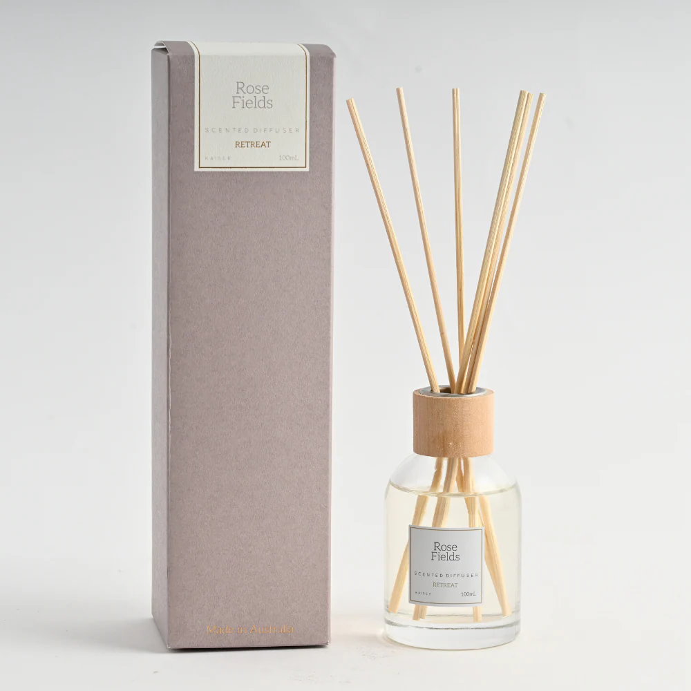 Retreat Series Reed Diffuser 100ml - ROSE FIELDS