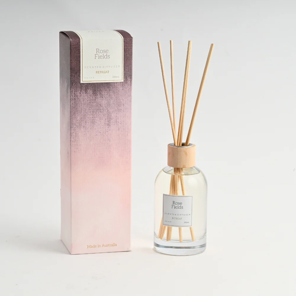 Retreat Series Reed Diffuser 200ml - ROSE FIELDS