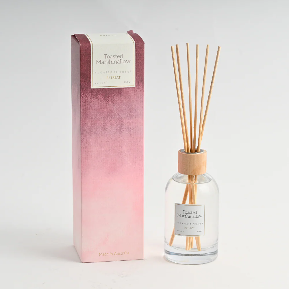 Retreat Series Reed Diffuser 200ml - TOASTED MARSHMALLOW