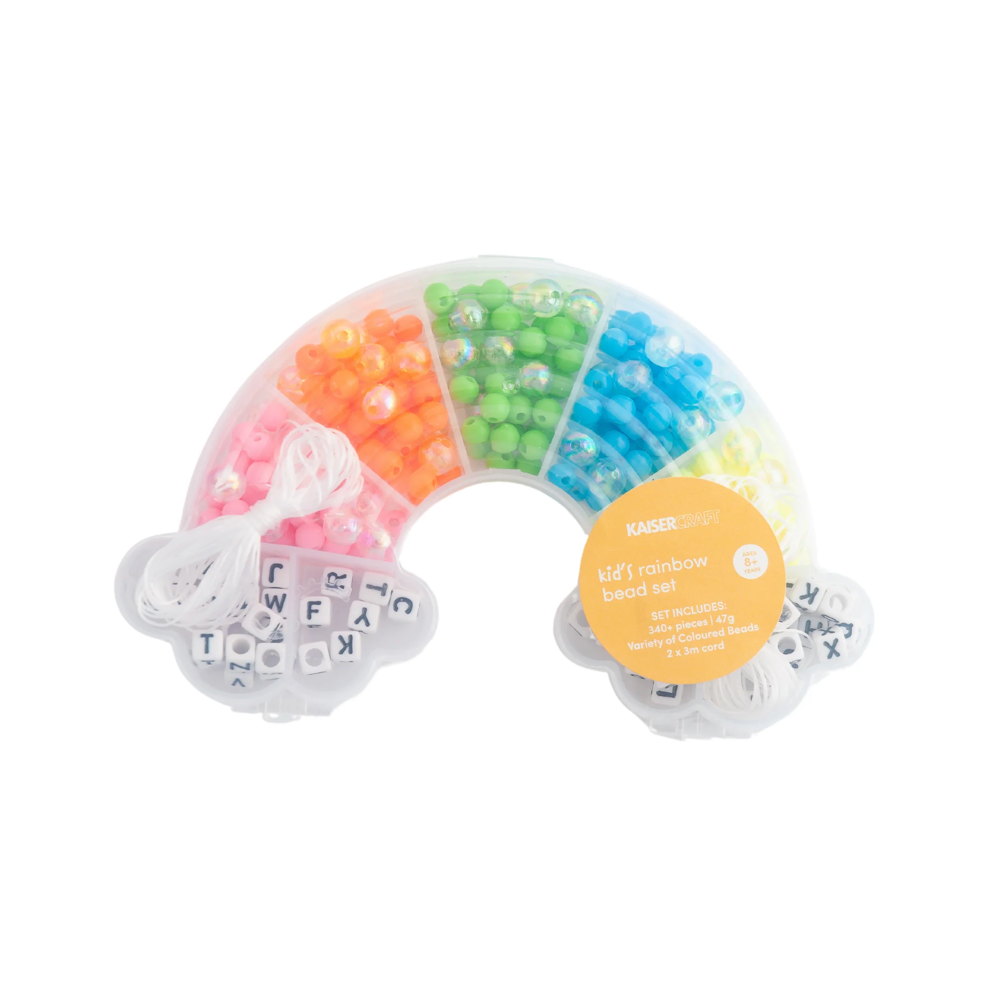 Kaiser Creative Club - Kids Small Bead Sets - RAINBOW