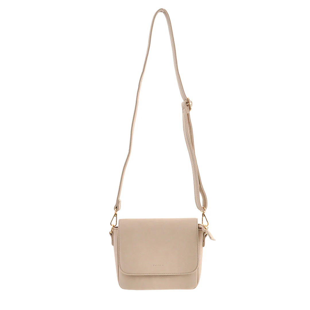Small Satchel Bag - Beige