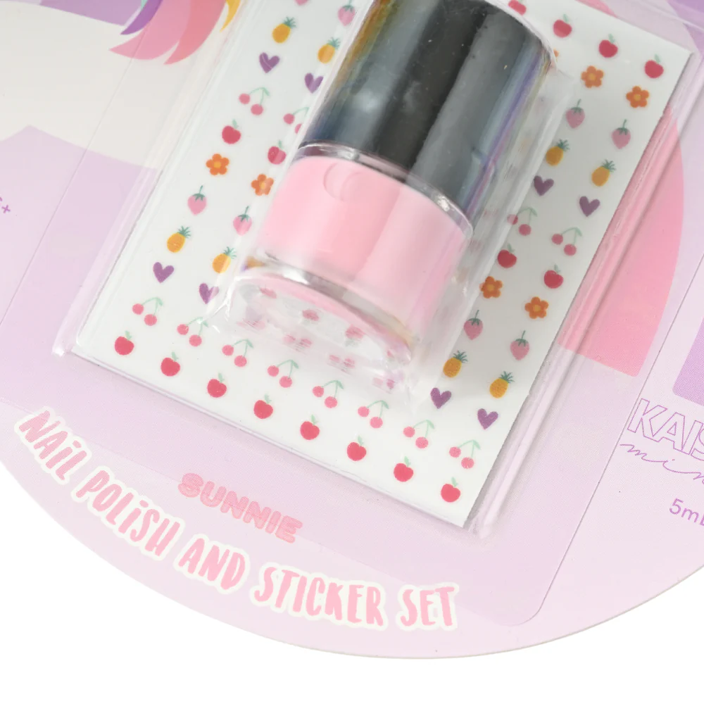 Sunnie Series Nail Polish & Sticker Set - UNICORN - Image 2