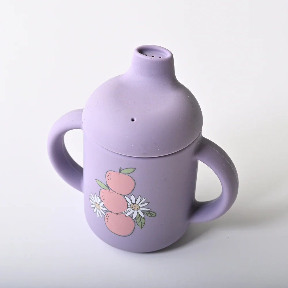 Tiny Orchard Baby Silicone Sippy Cup - FRUIT - Image 2