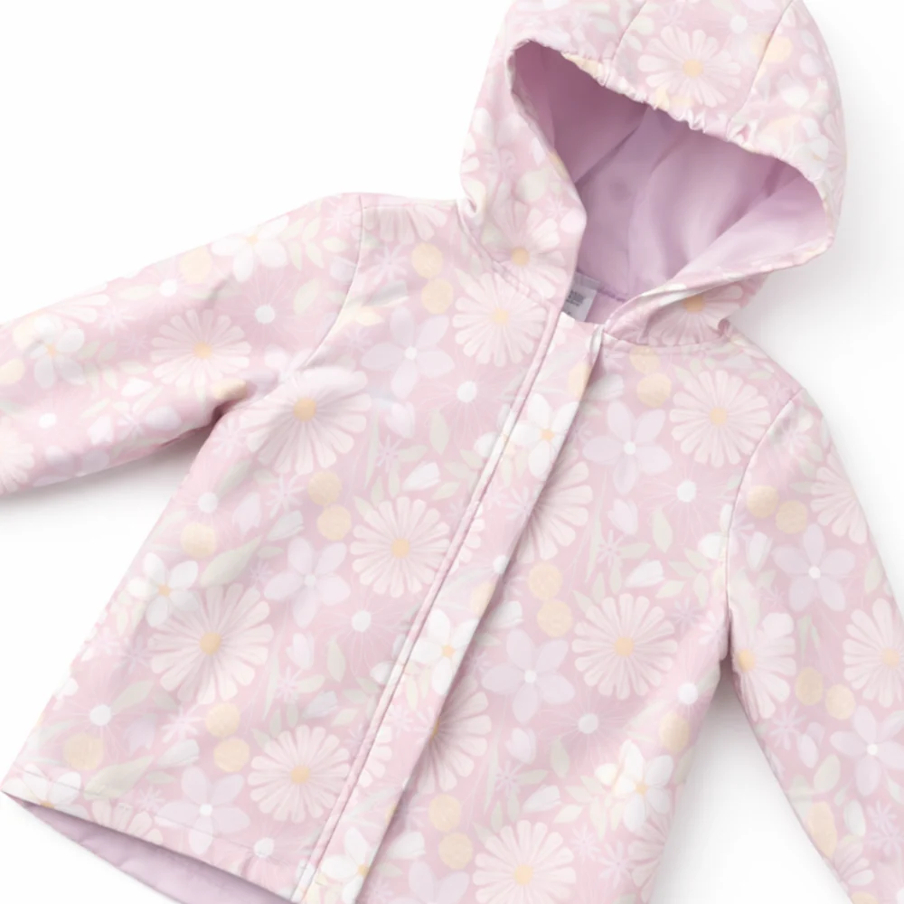 Tiny Tales Baby Rain Jacket - POP FLORA - Image 2