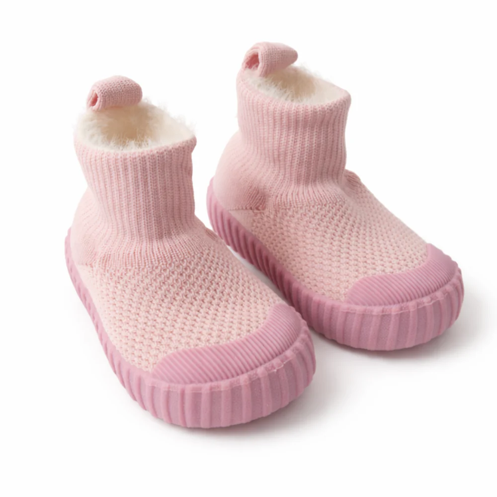 Tiny Tales Baby Soft Lined Shoes - PINK - Image 4