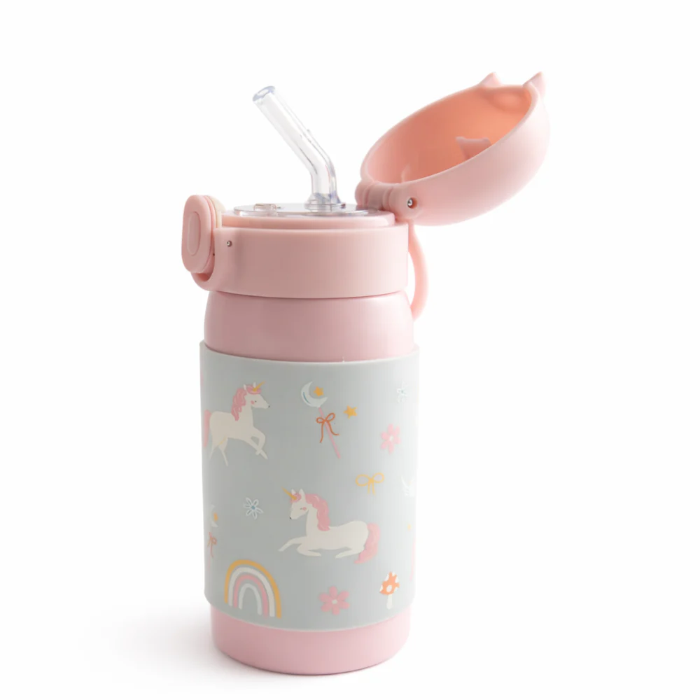Wonderland Baby Collection Baby Thermal Drink Bottle 350ml - UNICORN - Image 2