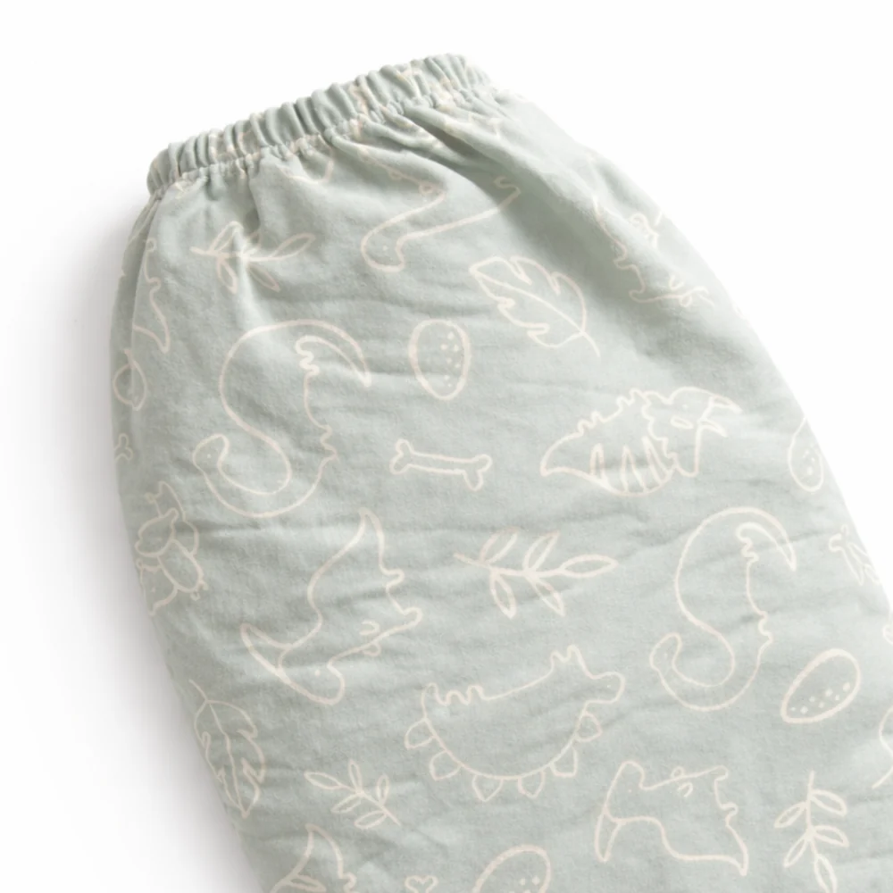 Wonderland Baby Collection Cot Fitted Sheet - DINOSAUR OUTLINE - Image 2