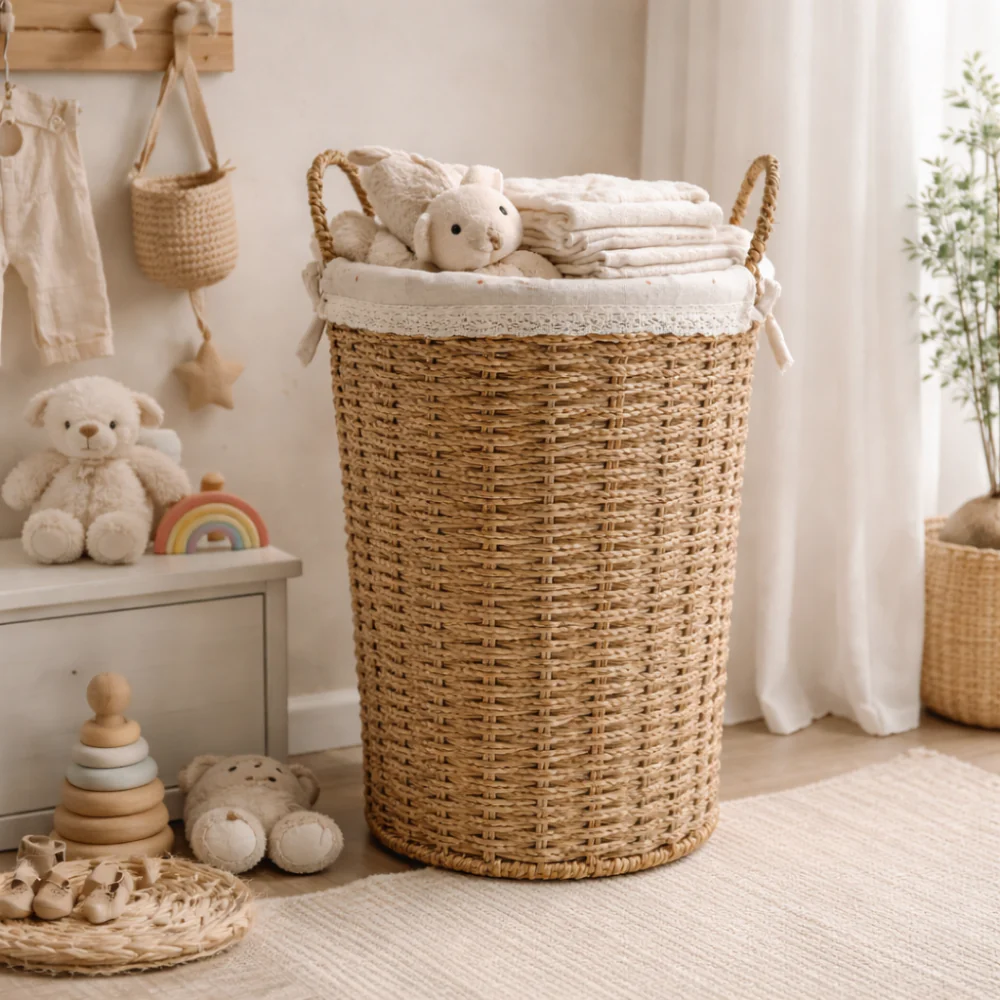 Wonderland Baby Collection Laundry Hamper - POSY - Image 2
