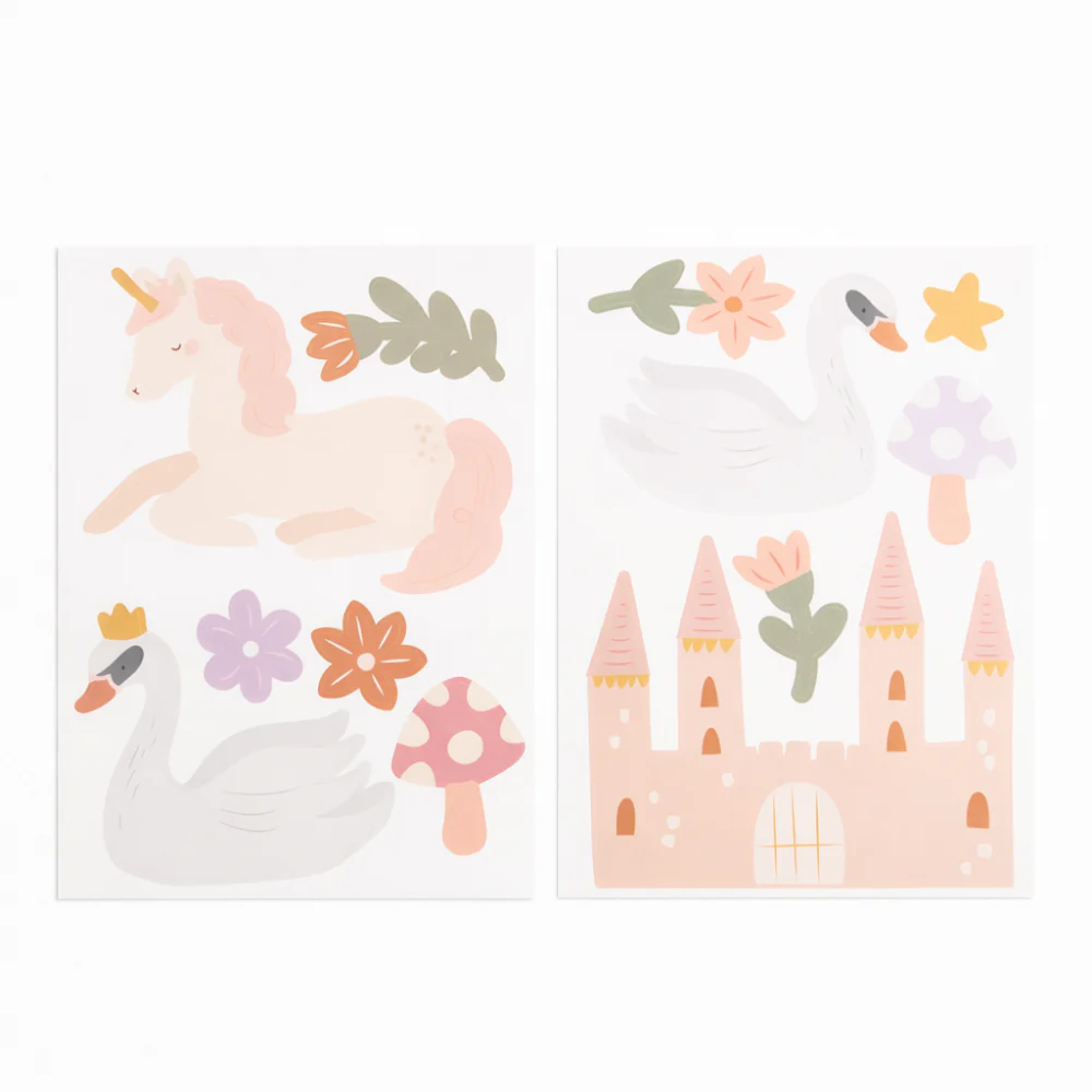 Wonderland Baby Collection Peel and Stick Wall Decals - UNICORN - Image 2