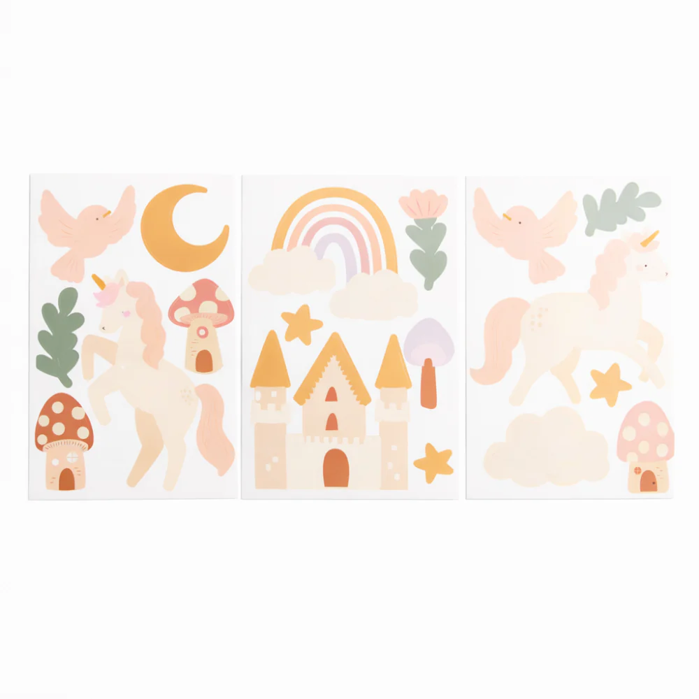 Wonderland Baby Collection Peel and Stick Wall Decals - UNICORN - Image 3