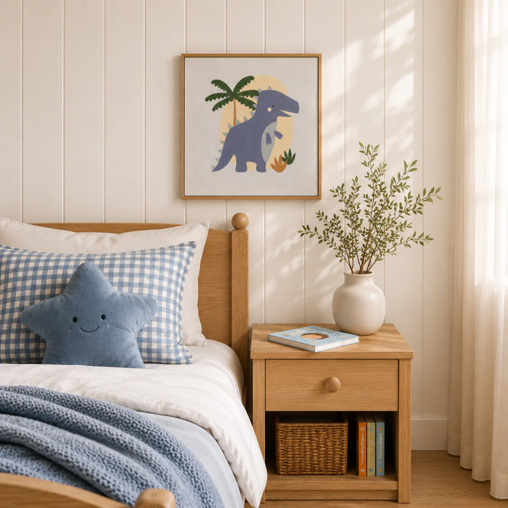Wonderland Baby Collection Printed Wall Canvas - DINO - Image 2
